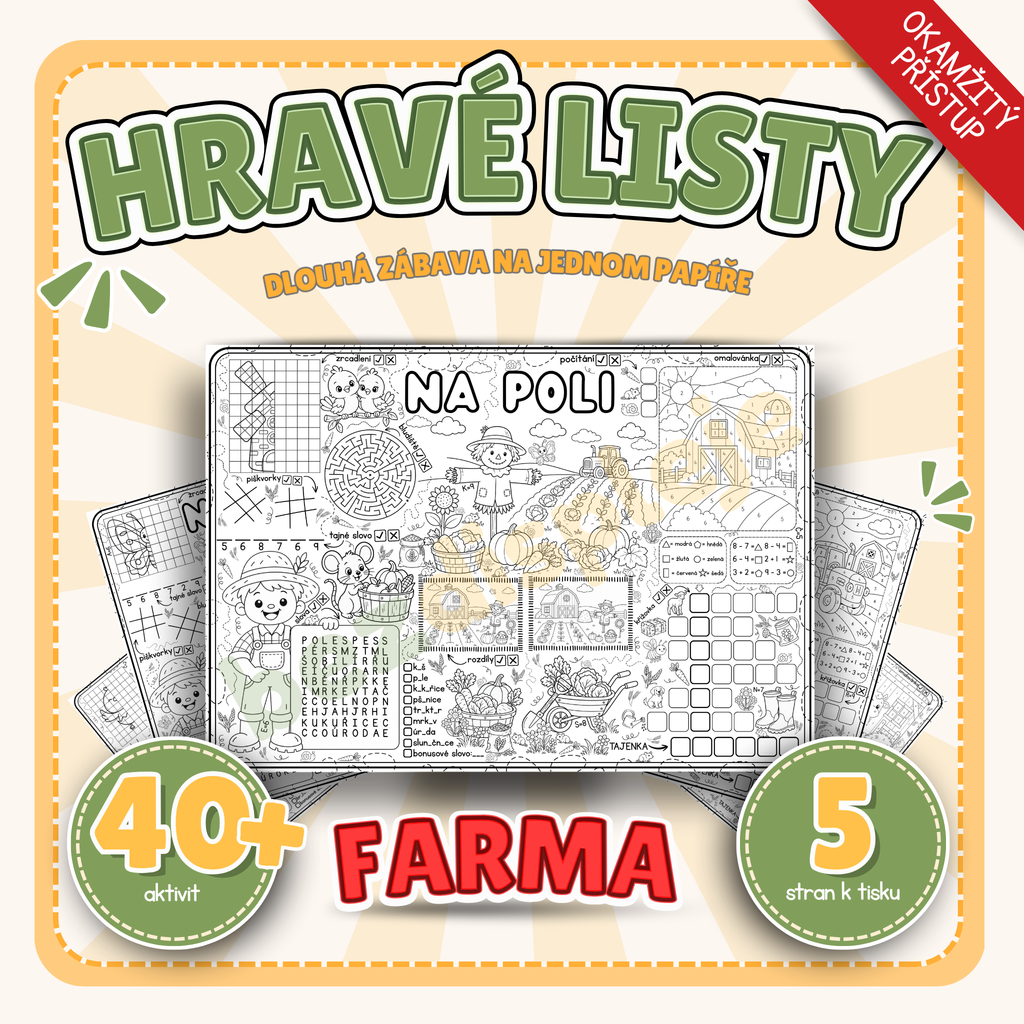 HRAVÉ LISTY - FARMA